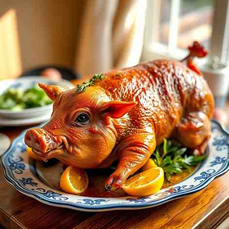 Roast Piglet at Home - Leitão à Bairrada